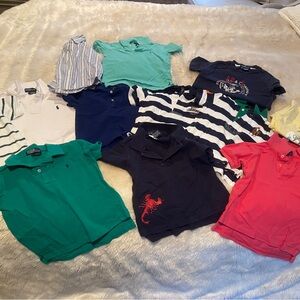Assorted Kids Polo Shirts Boys 2T 2 toddler polo ralph lauren